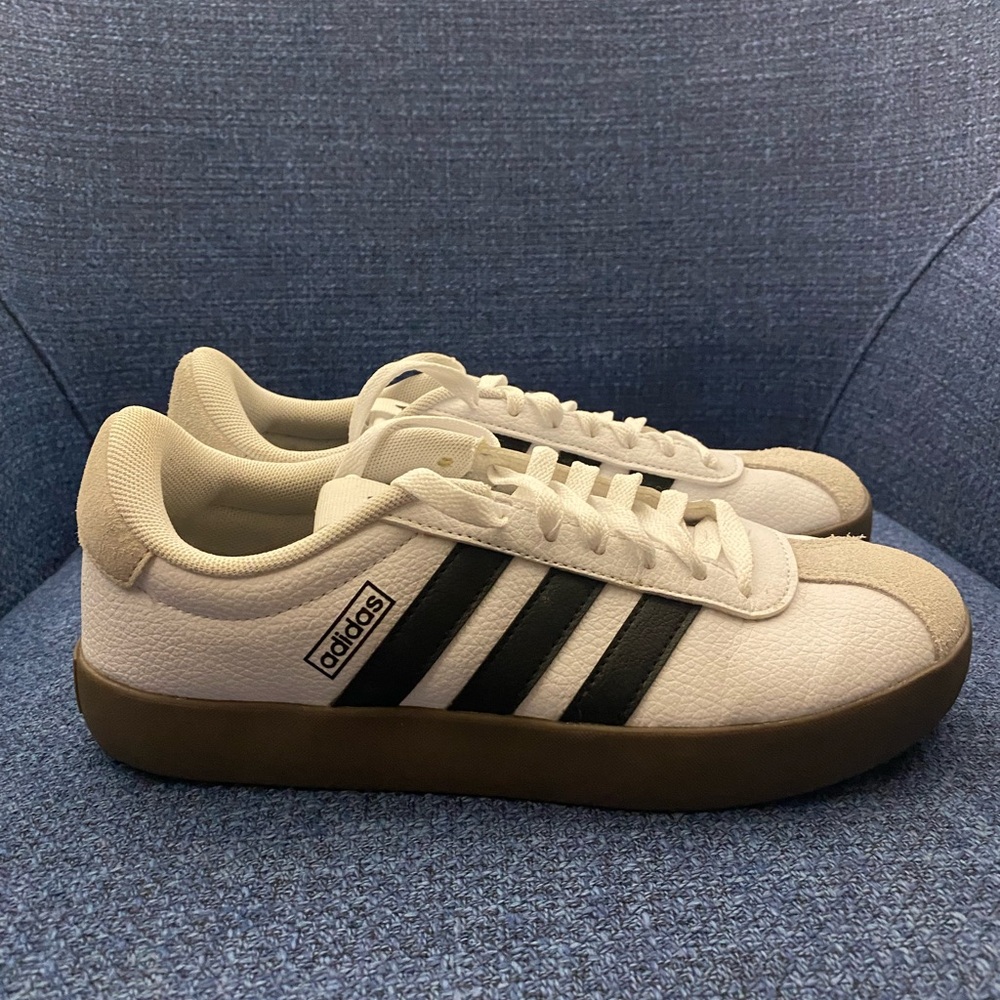Adidas White and Black Sneakers
